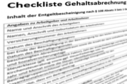 Checkliste Lohn IAM NET